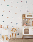 Bright Burst Polka Dot Wall Decal - Decals - Polka Dots