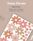 Daisy Floral Wall Decal - Decals - Florals