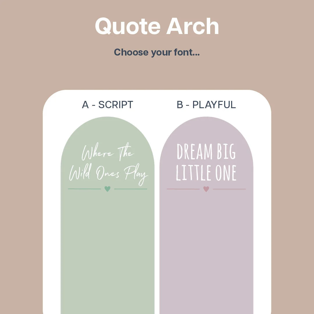 Follow The Sun Arch - Decals Quote Arches