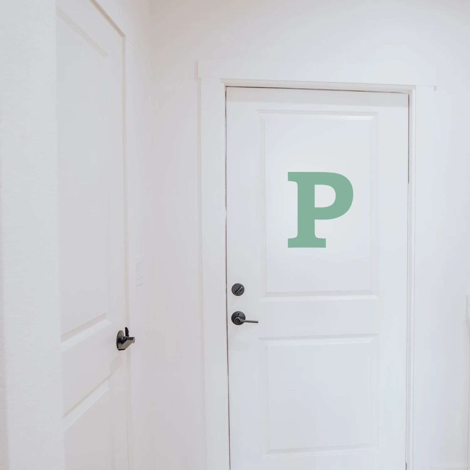 Letter P Initial Decal - Decals - Initials