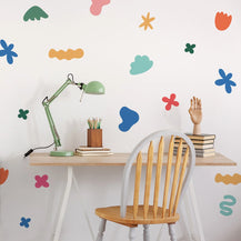 Mixed Shapes Multi Wall Decal