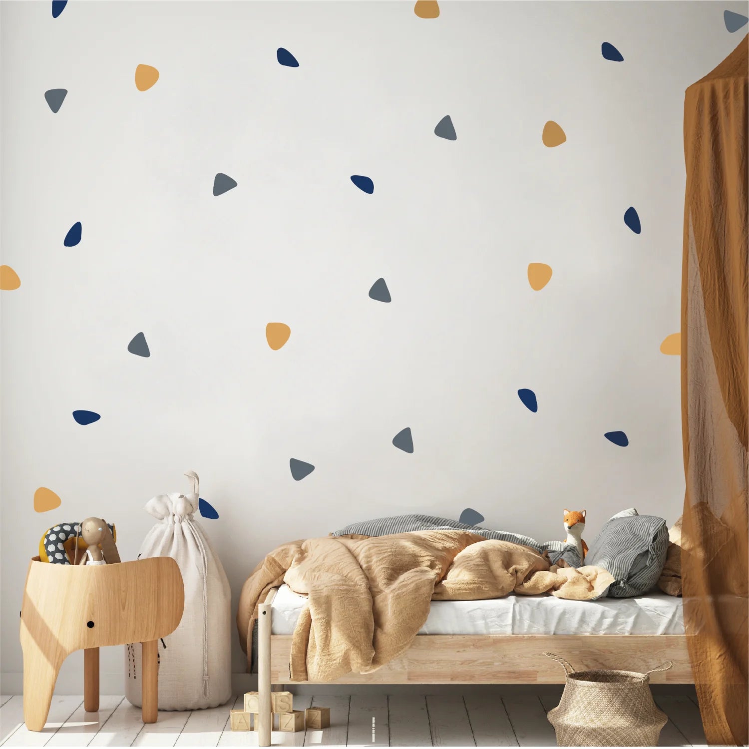 Triangle Shapes Wall Decal - Decals Abstract